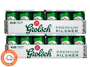 48x Grolsch Premium 5.0% | 0,33 l blik