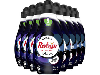 8x Robijn Black Velvet Waschmittel