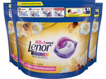 117x Lenor Pods Gold Orchid