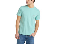 Lee Patch Logo T-Shirt Mint Blue | Heren
