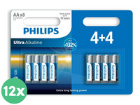 96x Philips Ultra Alkaline | AA