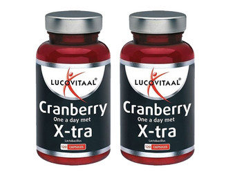 2x Lucovitaal Cranberry X-tra 240 Caps