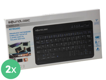 2x Soundlogic Wireless Keyboard