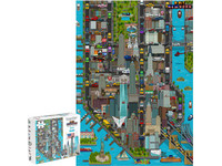 Bopster Pixel Puzzel New York | 500 Stukjes