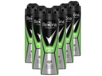6x Rexona Quantum Dry Deodorant
