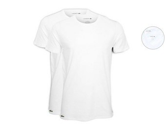 2x Lacoste 5HT1 T-Shirt | Rundhals- oder V-Ausschnitt