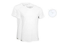 2x Lacoste T-Shirt | Rundhals- o. V-Ausschnitt