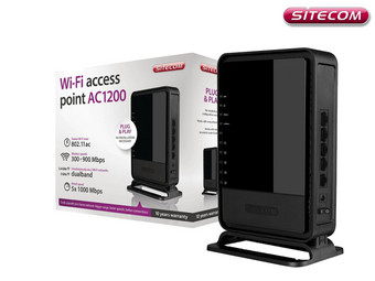 Punkt dostępowy Sitecom WLX-7000 Wi-Fi | switch gigabit 5 portów