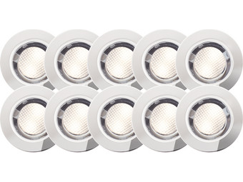 10x Brilliant Cosa 30 LED-Spot | IP44
