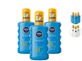 3x spray Nivea Sun Protect | do wyboru | 200 ml