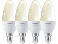 4x Ledvance Smart+ Kaarslamp 2700K | 5W | E14