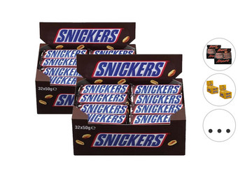 64x baton Snickers | 50 g