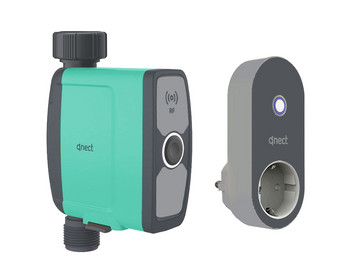 Qnect Smart Tuya Wasserregler mit Messgerät | WLAN-fähig