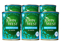 6x John West Thunfisch in Wasser