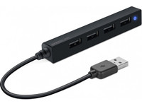 Hub Speedlink Snappy Slim | 4 porty | USB 2.0