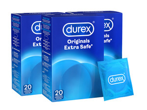 60x Durex Extra Safe Condoom