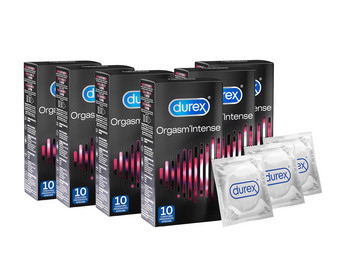 60 Durex Orgasm’Intense Kondome