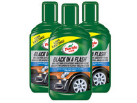 3x Turtle Wax Black in A Flash Reiniger