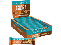 12x MyProtein Crispy Chocolade Karamel Reep | 58 g