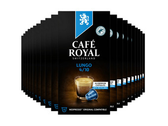 200x Cafe Royal Nespresso Lungo