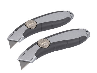 2x Roughneck Fixed Blade Utilitymes | ROU33020