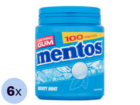 6x Mentos Gum Mighty Mint | 100 Stuks