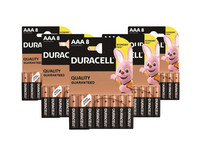 40x Duracell Alkaline Plus Power Batterijen AAA