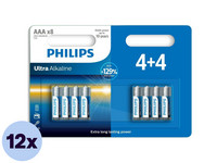 96x Philips Ultra Alkaline AAA