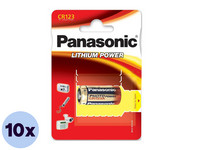 10x Panasonic Batterij Lithium Foto