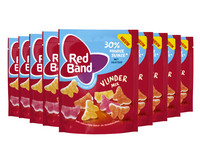 10x Red Band Vlinders Gummibärchen | je 200 g
