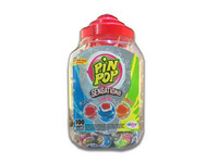 100x lizak z gumą balonową Pin Pop Sensations
