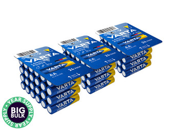 72x Varta LongLife Power Alkaline Batterij | AA