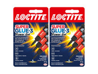 2 Packs Loctite Power Gel Mini Dose
