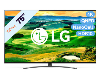 LG 75″ 4K NanoCell QNED TV | 120Hz | 2022 | 75QNED816QA