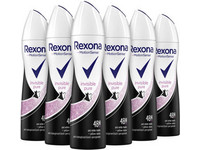 6x dezodorant Rexona Invisible Pure | 150 ml
