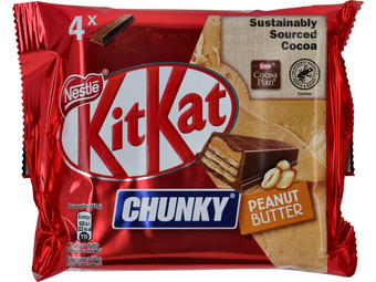 80x KitKat Chunky Erdnussbutter | 42 g