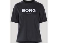 Björn Borg Logo Regular T-shirt U-hals Dames