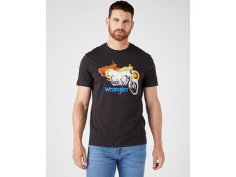 Wrangler Motorcycle T-Shirt | Herren