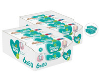 960x Pampers Baby Wipes Fresh Clean of Sensitive