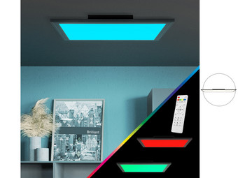 Abie Deckenaufputz-Panel RGB | 60 x 60 oder 120 x 30 cm