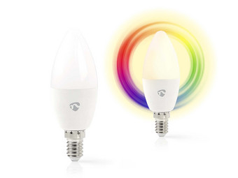 2x Nedis LED-Leuchtmittel WLAN | RGB | E14