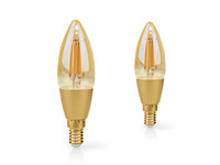 2x Nedis SmartLife Filam. LED Lamp E14