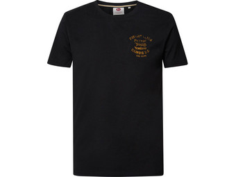 Petrol Classic Print T-Shirt | Heren