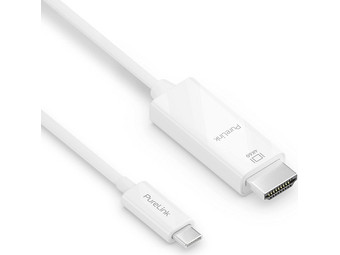 Purelink Kabel HDMI USB-C | iSeries | 1 m | Weiß