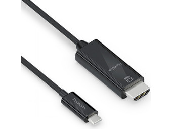 Purelink Kabel HDMI USB-C | iSeries | 1 m | Schw.