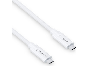 Purelink Kabel USB-C 3.1 Gen2 | Weiß | 0,5 m