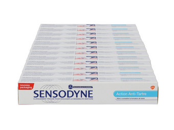 12x Sensodyne Action Anti-Karies Zahnpasta | 75 ml