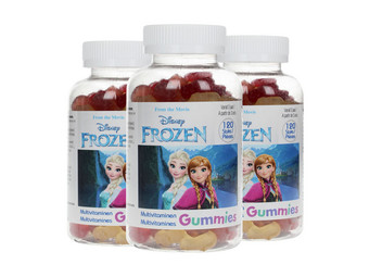 360x Disney Frozen Multivitamine Gummies
