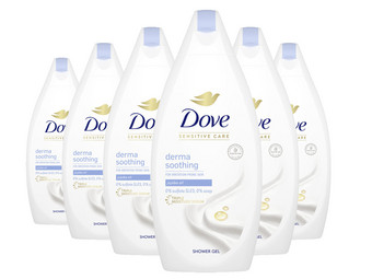 6x Dove Soothing Care Duschgel | 400 m