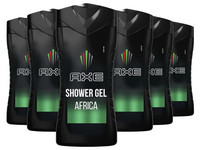 6x Axe Africa Duschgel | Energy Boost
